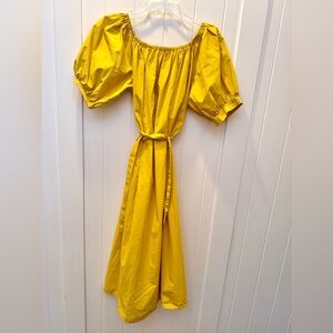 Yellow Mid-length Dress: Like New